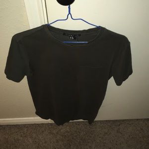 Forest Green Longline T-Shirt